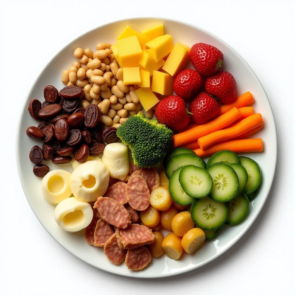 Masă diversificată și echilibrată